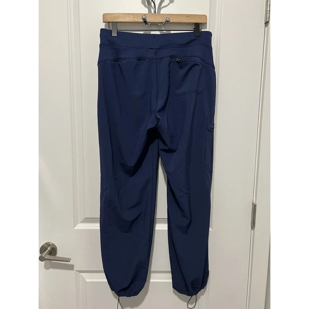 Cherokee Workwear Revolution Women's Jogger Scrub Pants‎ Navy Size Medium Petite